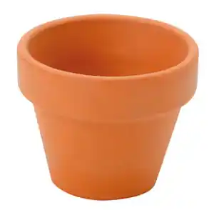 Terrakotta-Topf, Tontopf, 4 cm, 10 St Hochwertig