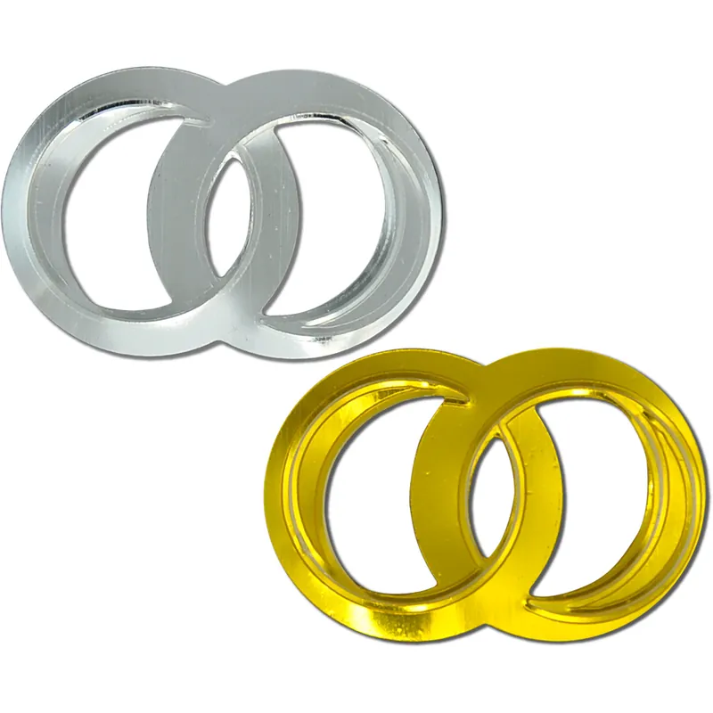 Streuteile -Eheringe-, silber + gold sort., 20g Top-Seller