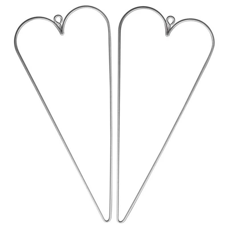 Angebot Draht Herz 16x7cm, 2 Stück