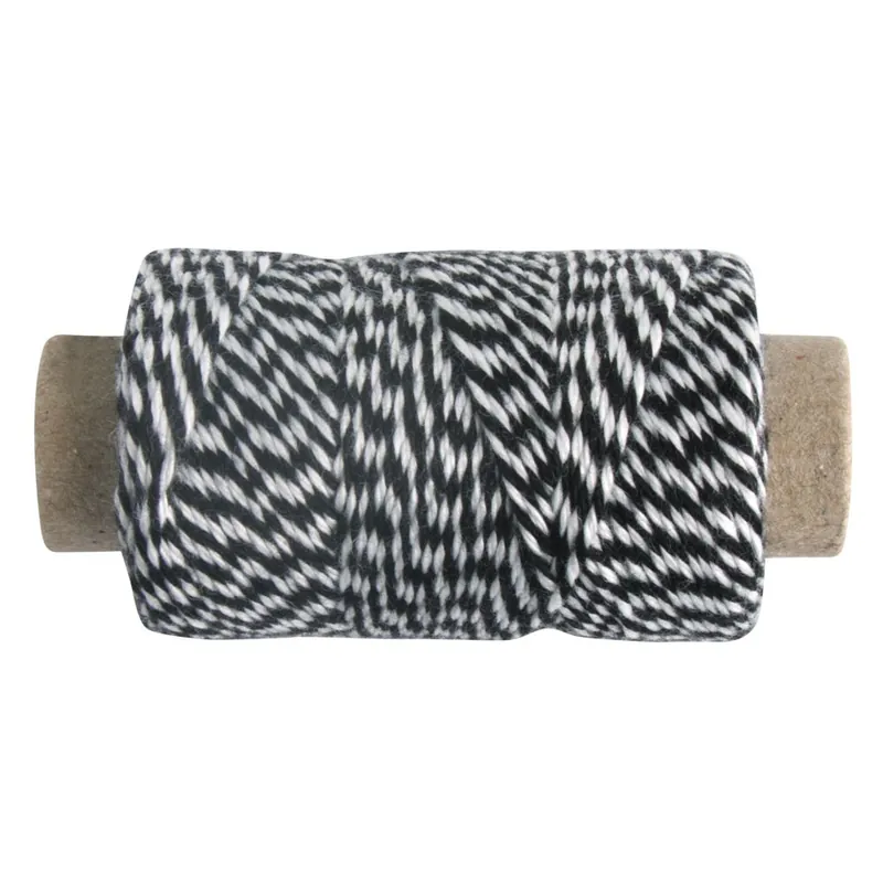 Garn, 1mm ø, schwarz/weiß auf Rolle ca. 35m, 10g Aktuell