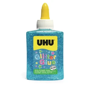 UHU Glitter Glue, blau, 90g Begrenztes Angebot