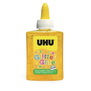 UHU Glitter Glue, gelb, 90g Sonderangebot