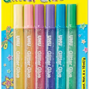 UHU Glitter Glue Shiny, 6 x 10 g Jetzt Bestellen