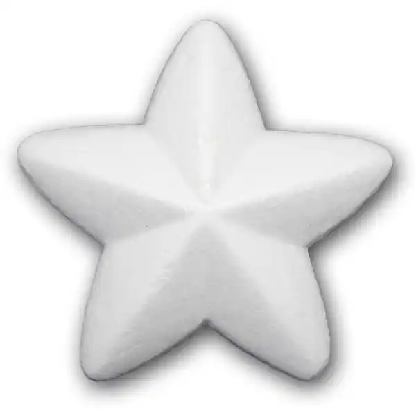 Weißer Styroporstern Ø 9,5 cm Gleich Bestellen