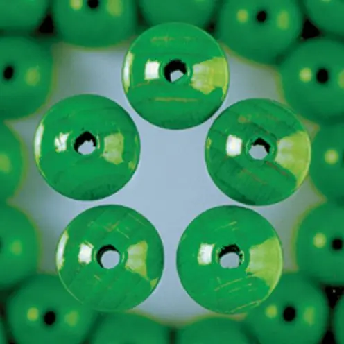 Kracherpreis Holzperlen 6mm, 110 Stück - apfel