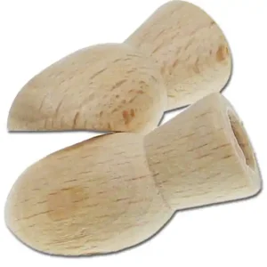 Wochenendangebot Marionettenhände/Puppenhände, aus Holz, 1 Paar, 32 x 15 mm