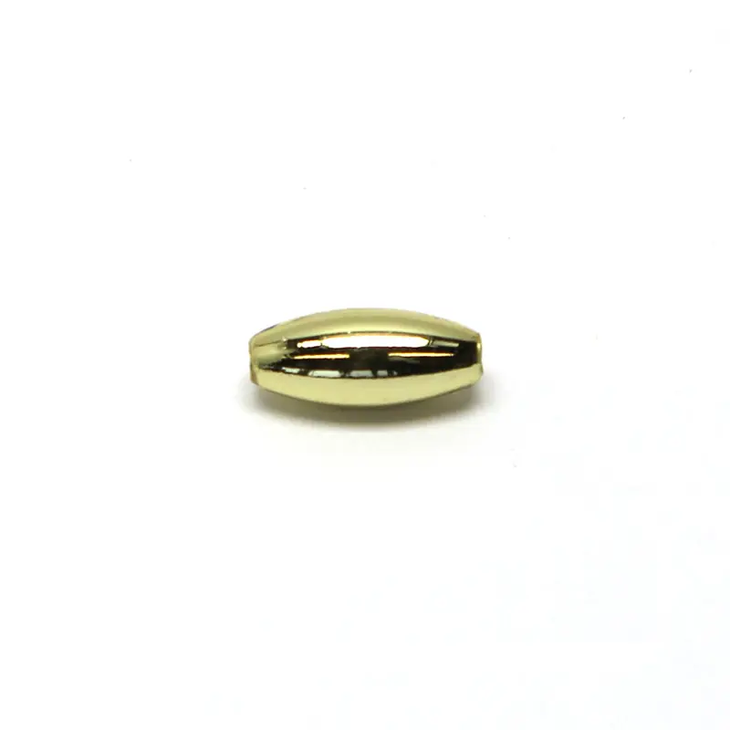 Ausverkauf Wachsoliven 4 x 8 mm - gold, 60 Stk.