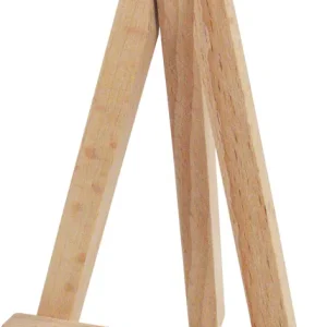 Sichere Zahlung Mini-Staffelei, aus Holz, 11,5 x 7 x 5,5 cm