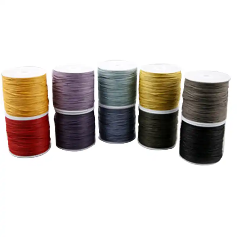 Baumwollkordel-Sortiment,1 mm,kräftige Farben, 10 x 50 mtr. Preisknaller