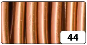 Wochenendangebot Aluminiumdraht, 2 mm Ø, 5 m, kupfer