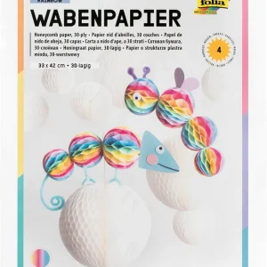 Wabenpapier RAINBOW, 30-lagig, 33 x 42 cm Markenware