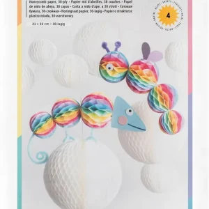 Wabenpapier RAINBOW, 30-lagig, 21 x 33 cm Hochwertig