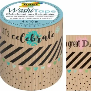 Washi-Tape, "Kraftpapier No.2", 4er Set Sofort Bestellen