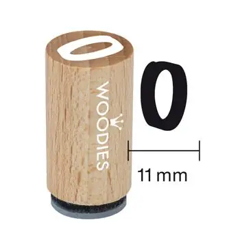 Woodies Mini Holzstempel, Ø 15 mm, 0 Online Kaufen