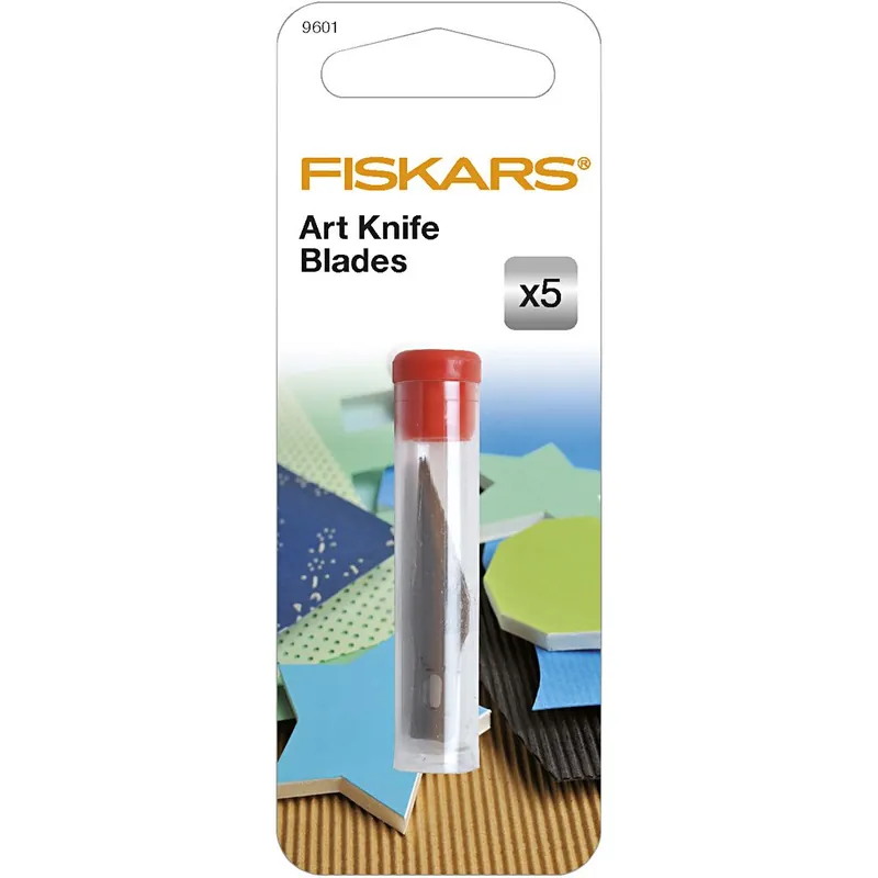 Zertifiziert Fiskars Art Knife Blades / 5 Skalpellklingen