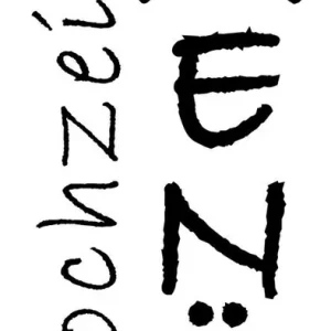 Weltweiter Versand Stempel Hochzeitsmenü 37x75mm