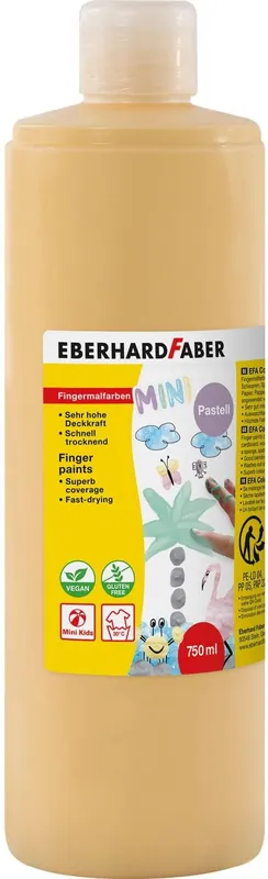 Aktuell Fingerfarbe EFA Color, 750 ml, pfirsich