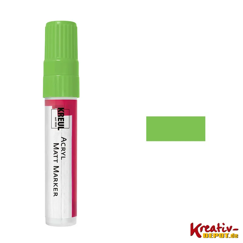 Angebot KREUL Acryl Matt Marker XXL, grün