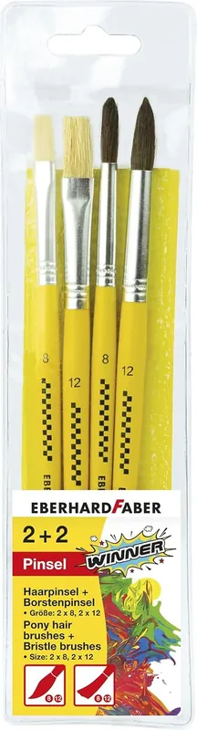 Versand Am Gleichen Tag Winner Starter-Set Set mit 4 Pinselgrößen