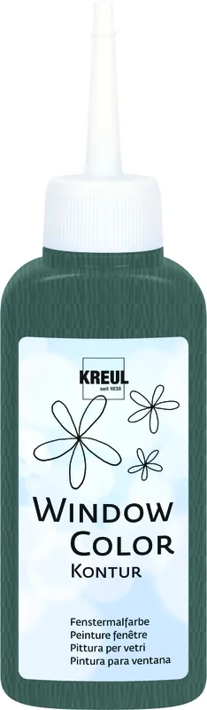 Window Color Konturenfarbe, Grau Versand Am Gleichen Tag