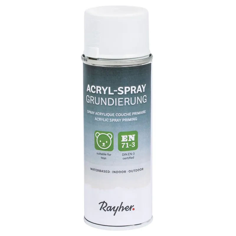 Acryl Spray Grundierung, grau Echt