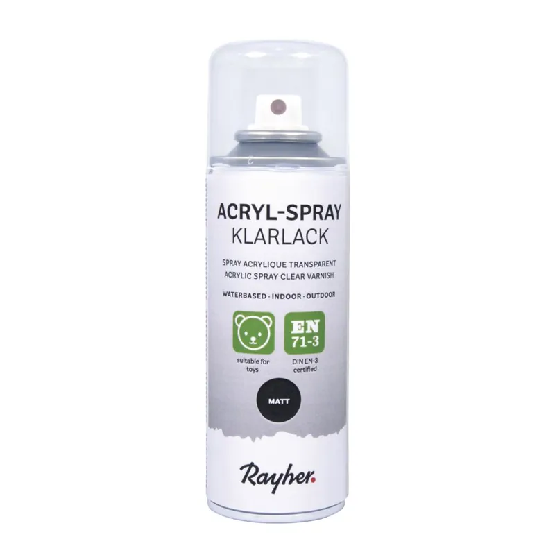 Acryl Spray Klarlack matt, Dose 200ml Knallerangebot