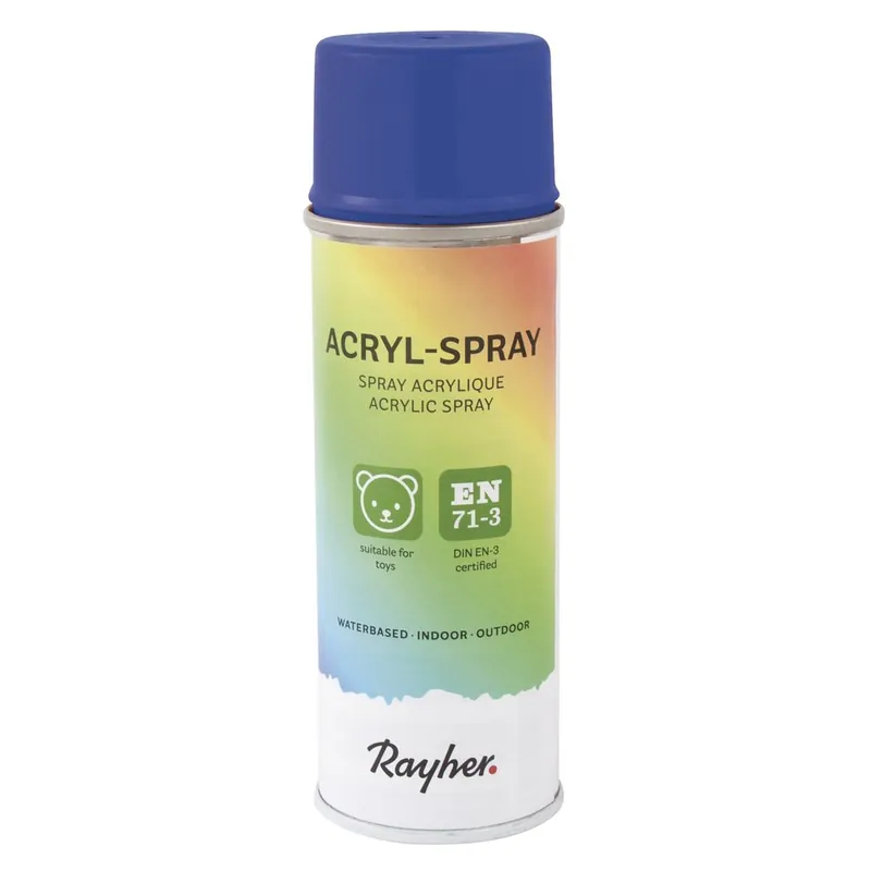 Acryl-Spray 200 ml - ultramarinblau Kostenloser Versand