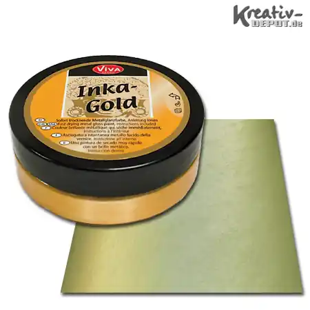 Viva Decor Inka-Gold, 62,5 g, Mintgrün Weltweiter Versand