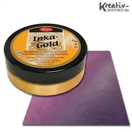Viva Decor Inka-Gold, 62,5 g, Violett Zertifiziert