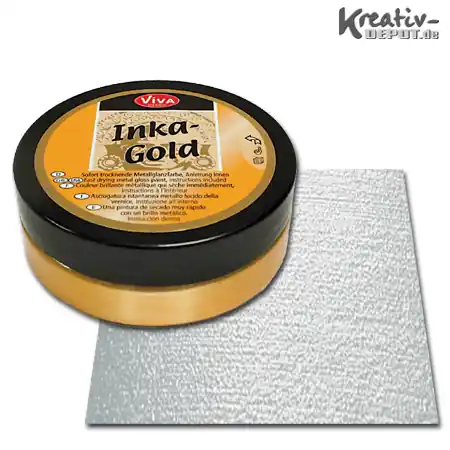 Viva Decor Inka-Gold, 62,5 g, Silber Kostenloser Rückversand