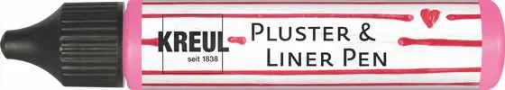 Aktuell Kreul Pluster & Liner Pen, 29 ml, Pink