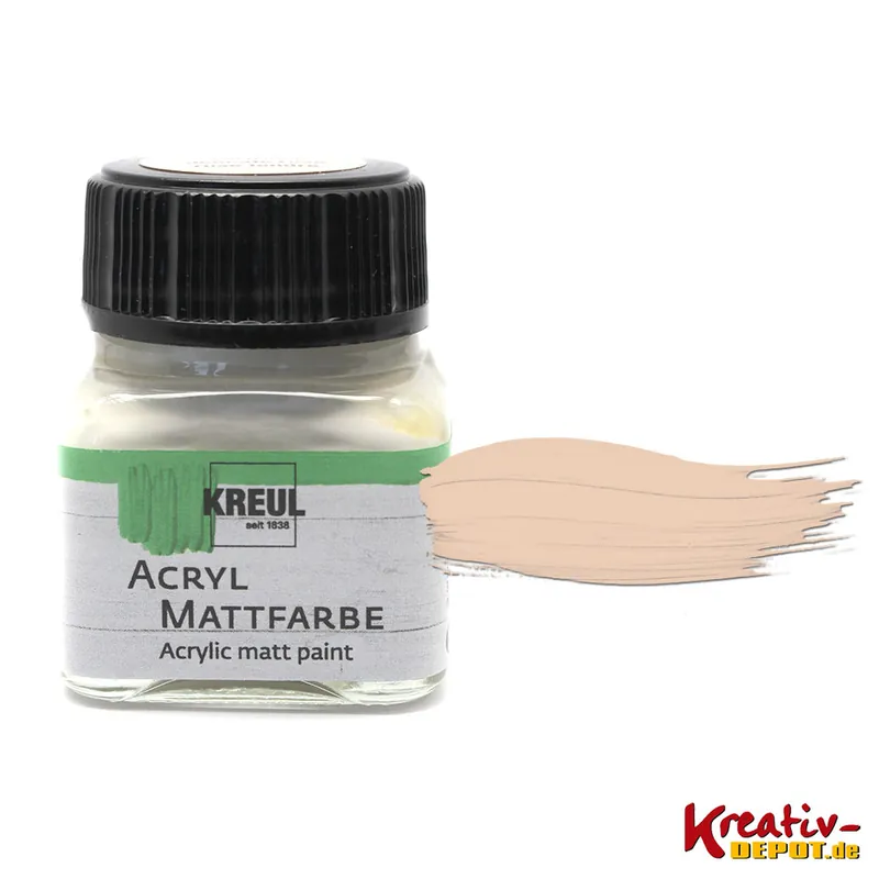 Versand Am Gleichen Tag Kreul Acryl-Mattfarbe, 20 ml, Zartrosa