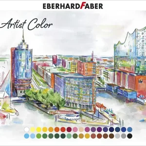 Artist Color Aquarellfarbstifte rund, Metalletui 36 Farben Nur Heute