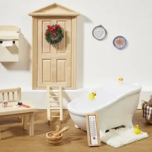 Badewannen-Matte, ca. 5 x 8 cm, creme Neue Kollektion