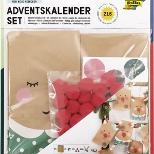 Nur Heute Adventskalender-Set "Red Nose Reindeer", 216 Teile