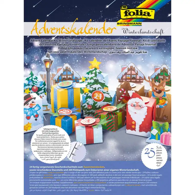 Adventskalender Winterlandschaft, 25-teilig Beliebt