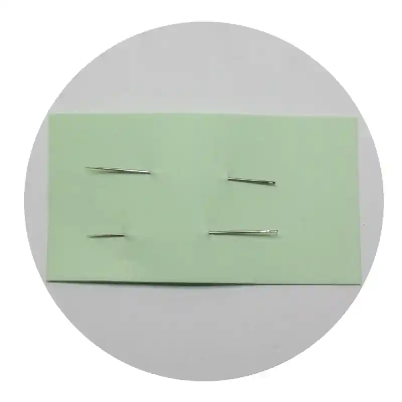 2 x Perlnadeln, 0,40 x 30 mm, silber Geld-Zurück-Garantie