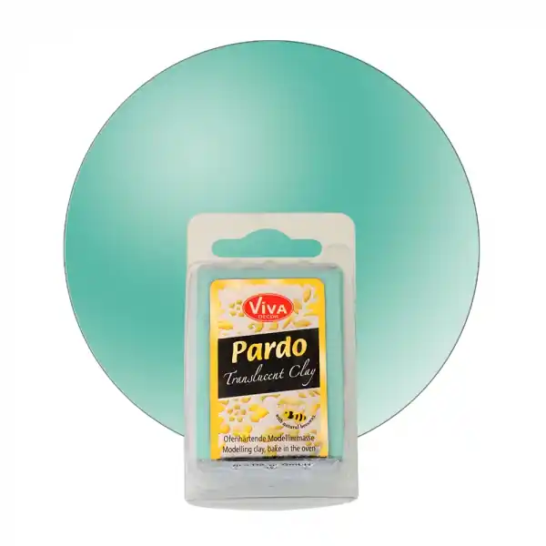 Viva Decor Pardo Jewellery Clay, 56 g, Transparent Aqua Markenware