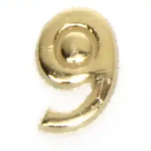 Wachszahlen, 8 mm, 3 Stück, gold, 9 Meistverkauft