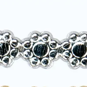 Wachsborte Blume, 8 mm, 24 cm, silber Jetzt Kaufen