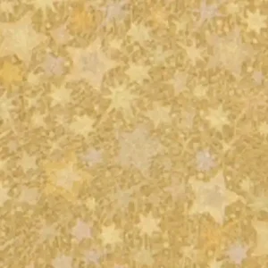 Verzierwachsplatte, flitter Stern, 200x100x0,5mm, gold Wochenendangebot