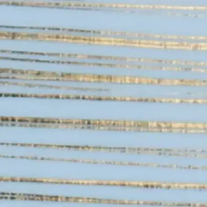 Expressversand Verzierwachsplatte, gold gestreift, 200x100x0,5mm, hellblau