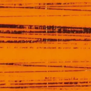 Top-Qualität Verzierwachsplatte, gold gestreift, 200x100x0,5mm, orange