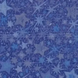 Verzierwachsplatte, flitter Stern, 200x100x0,5mm, flieder Handgefertigt