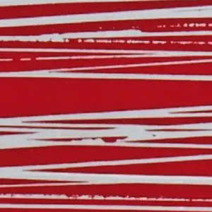 Verzierwachsplatte, silber gestreift, 200x100x0,5mm, rot Markenware