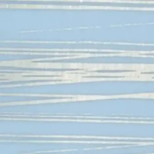Verzierwachsplatte, silber gestreift, 200x100x0,5mm, hellblau Sonderangebot