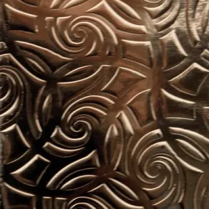 Wachsplatte, 200x100x0,5mm, gold Linien Must-Have