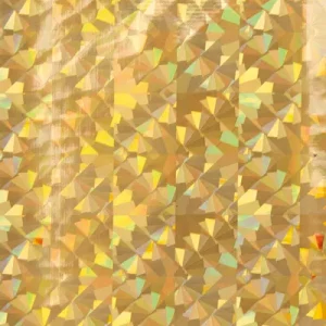 Versand Am Gleichen Tag Wachsplatte, 200x100x0,5mm, hologramm gold