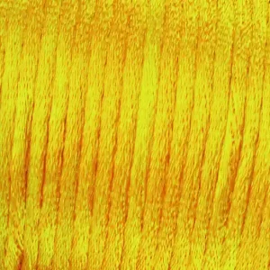 Ab Werk Satin Flechtkordel, Länge 6 m, Stärke 2 mm, hellgelb