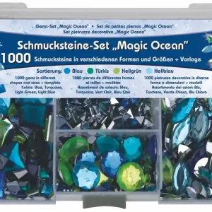 Weltweiter Versand Hobby Line Schmucksteine Set Magic Ocean